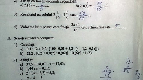 teza matematica