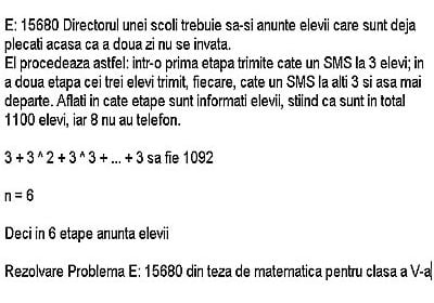 rezolvare matematica
