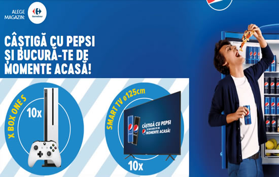 concurs Pepsi si Carrefour