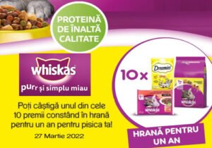 Whiskas si Dreamies premii