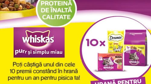 Whiskas si Dreamies premii