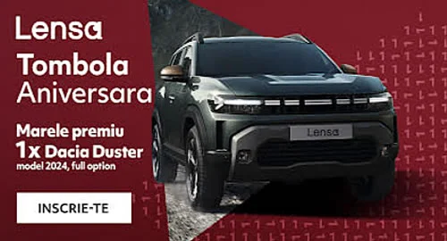 Câștigă cu Lensa concurs masina dacia