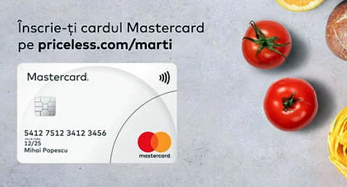 Câștiga cu Mastercard Cashback martea
