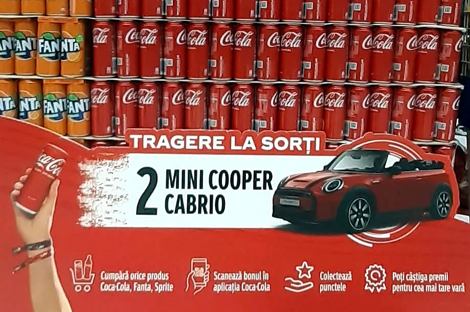 masina coca cola fanta sprite concurs