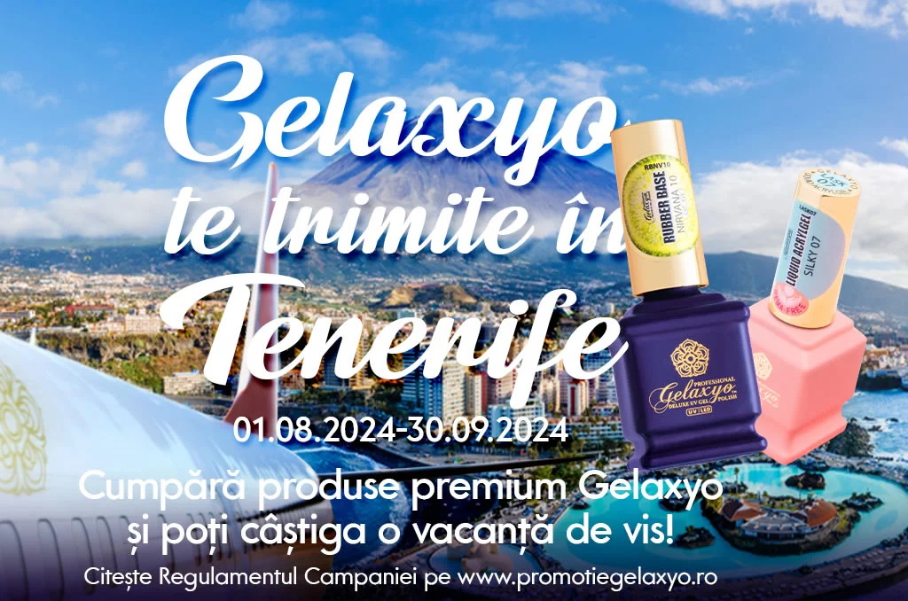 Produse Gelaxyo te trimit în Tenerife