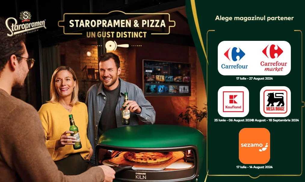 castiga Cuptor Pizza Video Proiector  Televizor Staropramen concurs