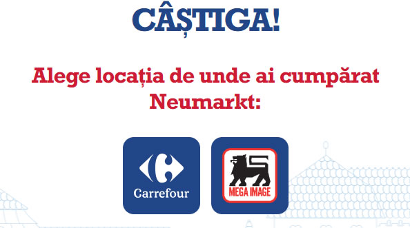 Concurs Bere Neumarkt in Mega Image sau Carrefour